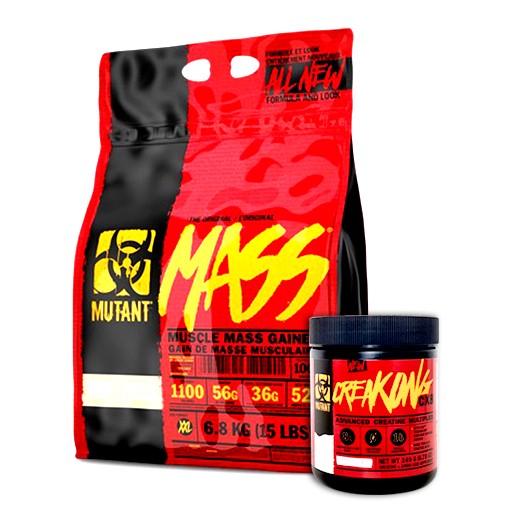 PVL Mutant Mass 6,8 kg + Gratis Mutant CreaKong Kreatin 249 g