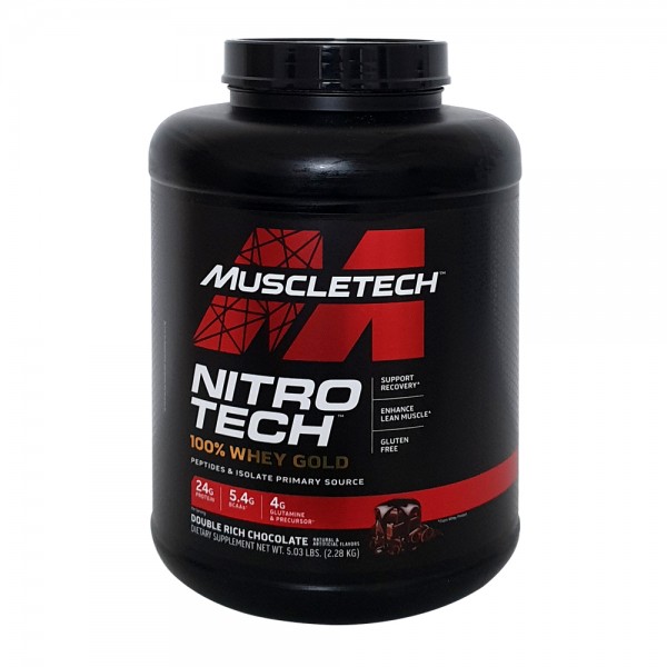 MuscleTech Nitro Tech 100% Whey Gold 2,27 kg Whey Isolat