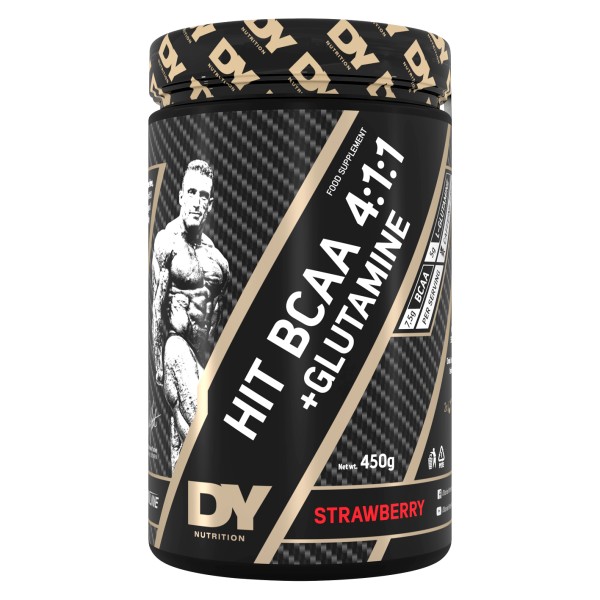 DY Nutrition HIT BCAA 4:1:1 + Glutamin 450 g