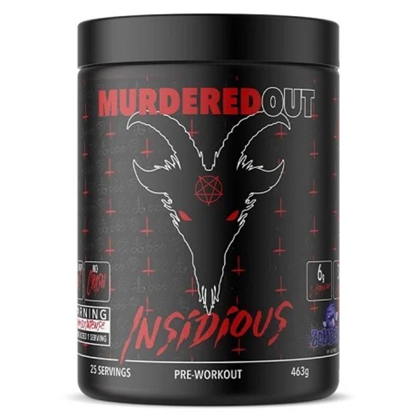 Murdered Out Insidious Pre-workout 50 Portionen