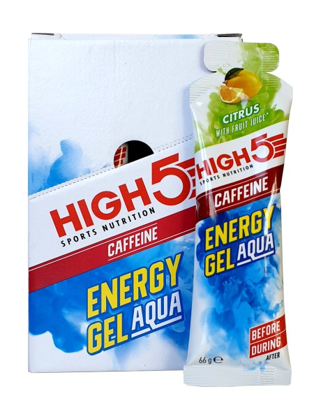 High5 Energy Gel Aqua Caffeine 20x66 ml Zitrus