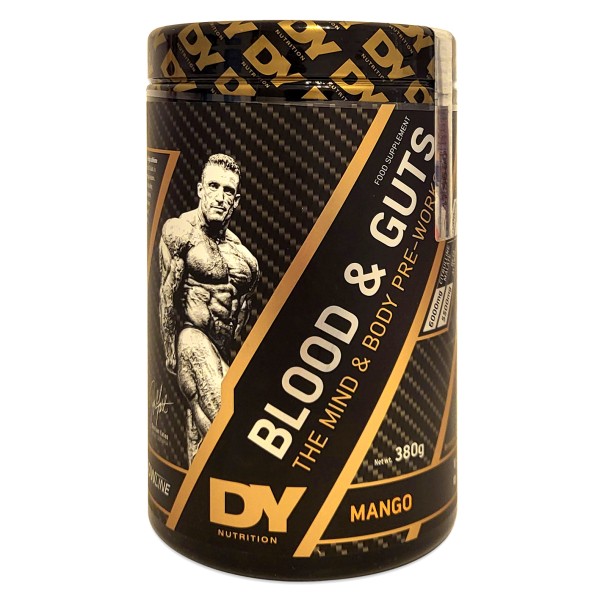 Dorian Yates Nutrition Blood&Guts Pre-Workout 380g Mango