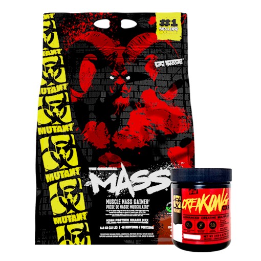 PVL Mutant Mass 6,8 kg + Gratis Mutant CreaKong Kreatin 249 g