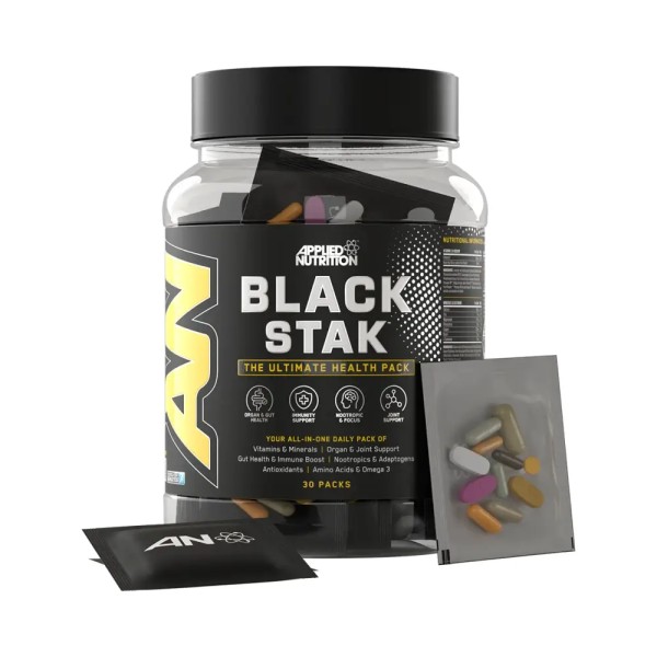 Applied Nutrition Black Stak 30 packs Multivitamin All-in-one