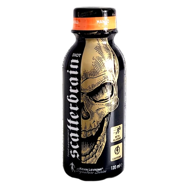 Kevin Levrone Scatterbrain Shot Pre-Workout 12 Shots x 120 ml