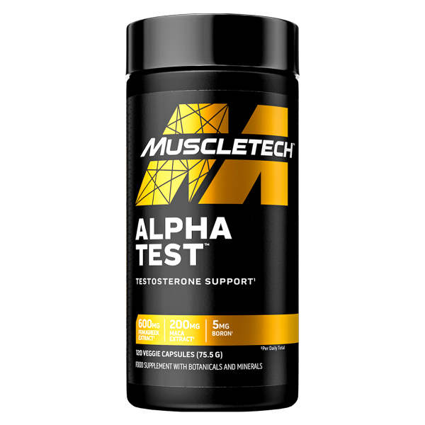 MusleTech Alpha Test Testorterone Booster 120 Kapseln