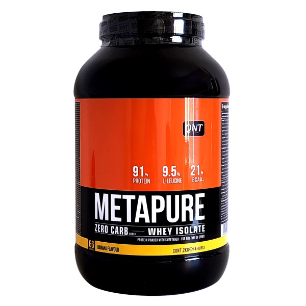 QNT Metapure Zero Carb Whey Isolat 2 kg Molkenprotein Isolat