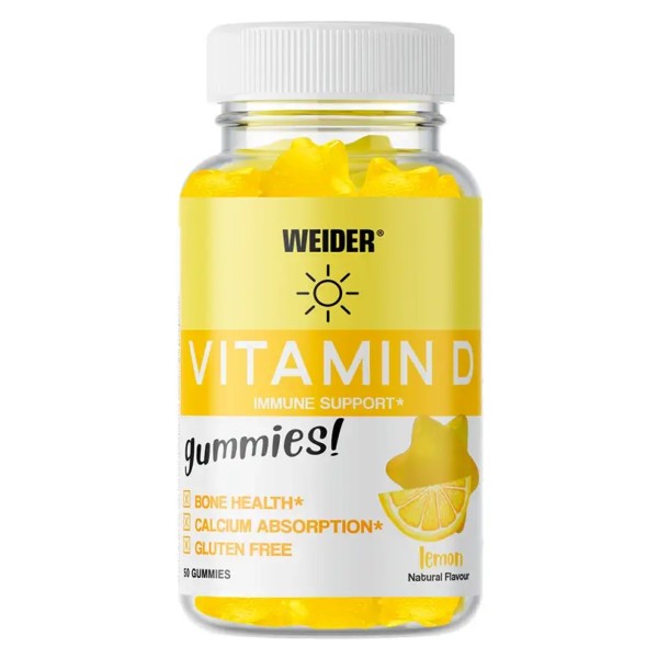 Weider Nutrition Vitamin D 50 Gummies