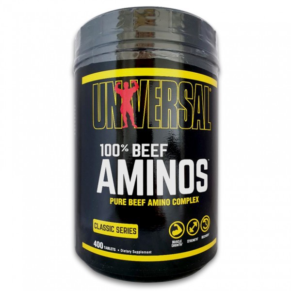 Universal Nutrition 100% Beef Aminos 400 Tabl.