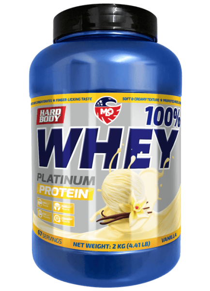 MLO Nutrition Hard Body 100% Whey Platinum Protein 2kg