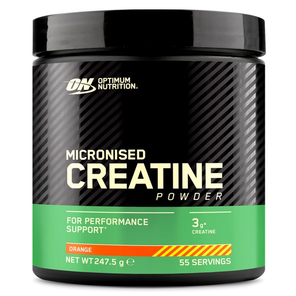 Optimum Nutriton Micronised Creatine 55 Portionen Orange
