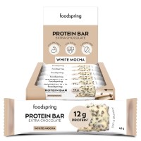 Foodspring Protein Bar Extra Chocolate 12x45 g Foodspring Protein Bar Extra Chocolate 12x45 g
