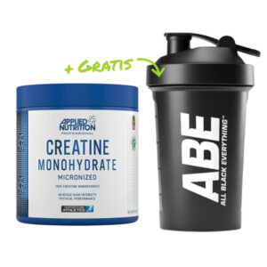 Applied Nutrition Creatin Monohydrate Pulver 250g Dose mit gratis Shaker