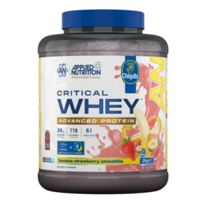 Applied Nutrition Critical Whey V 2.0 Advance Protein Pulver Geschmack Erdbeer Banane Smoothie