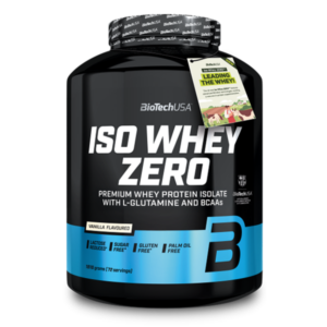 Biotech Iso Whey Zero 100% Whey Protein Isolat 1816 g Geschmack Vanille