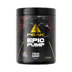 Peak Epic Pump Pre-Workout Booster 500g Geschmack fresh berry