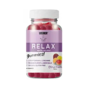 weider rela gummies 40 gummy
