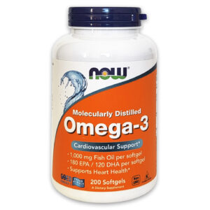 now foods omega 3 fish oil 200 softgels