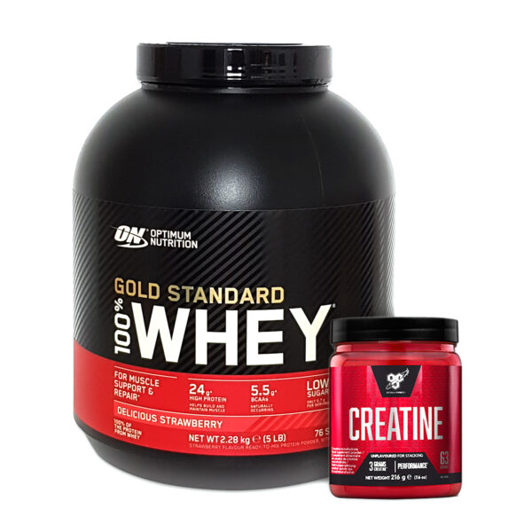 optimum whey gold standard gratis creatine monohydrate
