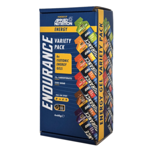 Applied Nutrition Endurance Isotonic Energy Gels 6 verschiedene Geschmacksrichtungen in einer Packung