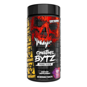Mutant Creatine Bytz Kreatin Monohydrat als 80 Kautabletten Geschmack Berry