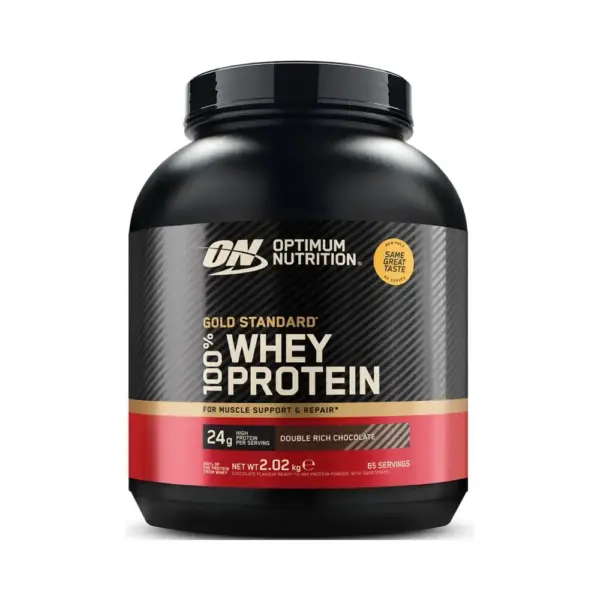 Optimum Nutrition Gold Standard Whey Protein isolat 2,02 kg Dose Geschmack double rich chocolate