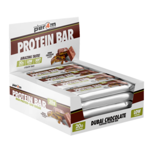 Per4m Protein Bar 12 Riegel x 62 g Geschmack Dubai-Schokolade