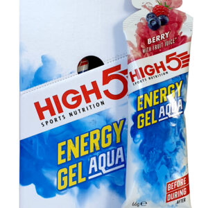 High5 energy gel 20 gels x 66 g Geschmack Berry