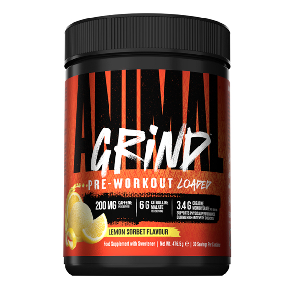 Animal Grind pre-workout booster 476 g Dose Geschmack Lemon Sorbet