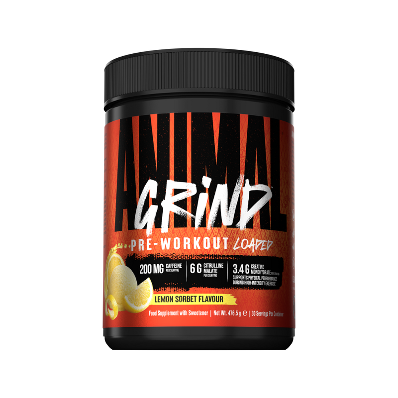 Animal Grind pre-workout booster 476 g Dose Geschmack Lemon Sorbet